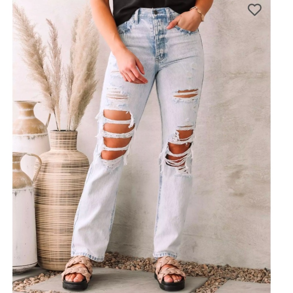 Distressed Jeans